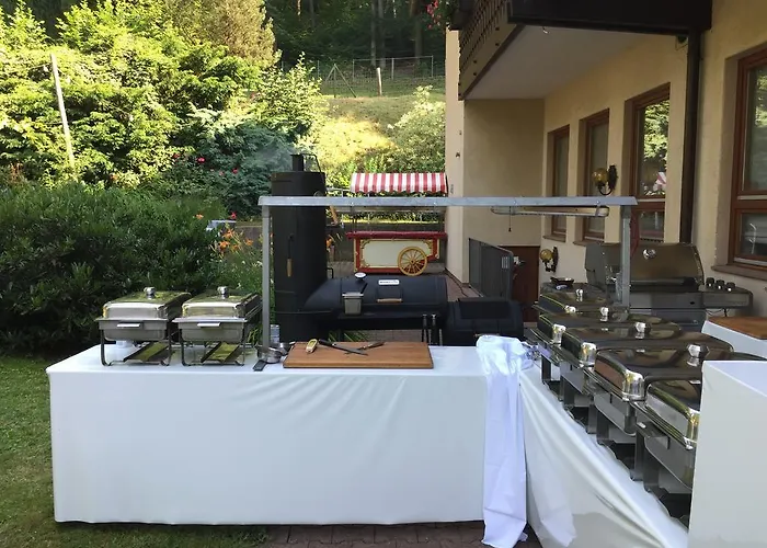 酒店 Restaurant Paradeismuehle 科林根堡阿梅因